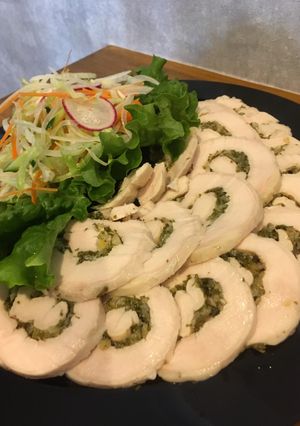 塩レモンとパセリ しっとり鶏ハム-レシピのメイン写真