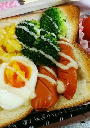 詰めパン♥簡単なのに豪華で満腹お弁当-レシピのメイン写真