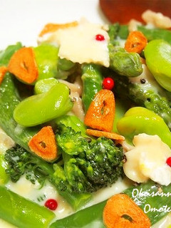 春野菜のカマンベールチーズ炒め-レシピのメイン写真