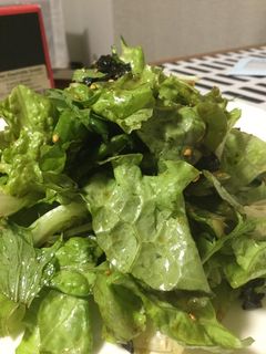 レタスのやみつきサラダ-レシピのメイン写真