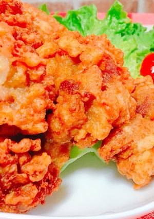 豚肉と豆腐1:1のボリューム唐揚げ-レシピのメイン写真