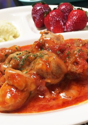 鶏肉のトマト煮込み-レシピのメイン写真