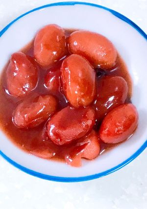 はと麦茶で煮る金時豆-レシピのメイン写真