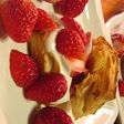 いちごのビスケットケーキ