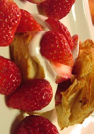 いちごのビスケットケーキ-レシピのメイン写真