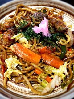 から揚げ焼きそば-レシピのメイン写真