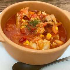 รูปของ 鶏もも肉のトマト煮込み