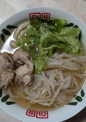 簡単★鶏チャーシューのスープうどん-レシピのメイン写真