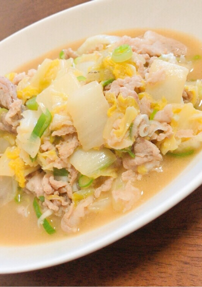 ご飯が進む！白菜と豚肉のさっぱり炒め-レシピのメイン写真