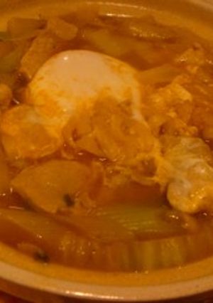 カレー風味の煮込みうどん-レシピのメイン写真