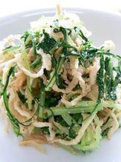 京みず菜のハリハリごま和え-レシピのメイン写真