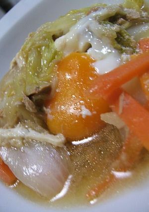 母の味。白菜とシーチキン-レシピのメイン写真