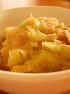 キャベツとツナのおろし煮-レシピのメイン写真