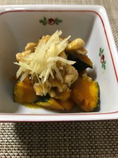 かぼちゃのそぼろ煮-レシピのメイン写真