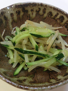 やみつき☆きゅうりともやしのナムル-レシピのメイン写真