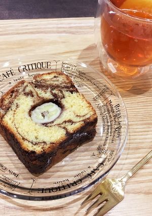 チョコバナナのパウンドケーキ-レシピのメイン写真
