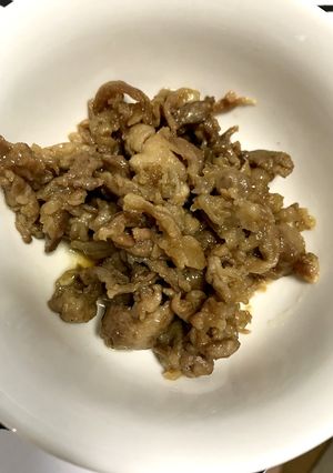 簡単！豚肉の甘辛炒め-レシピのメイン写真