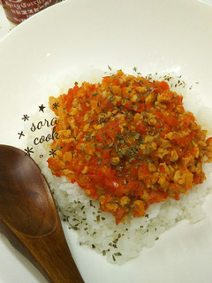 野菜とろける*鶏挽肉のコンソメカレー炒め-レシピのメイン写真