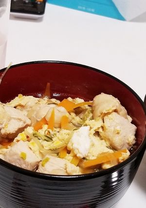 めんつゆで簡単♪親子丼-レシピのメイン写真
