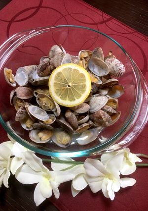旬のあさりを洋風酒蒸しに☆簡単レンチン-レシピのメイン写真