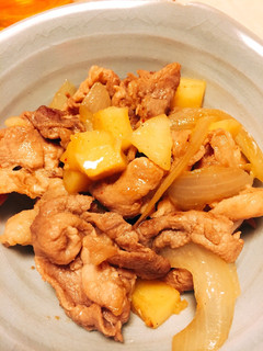 簡単！材料3つ！焼肉のタレで豚こま炒め✧-レシピのメイン写真
