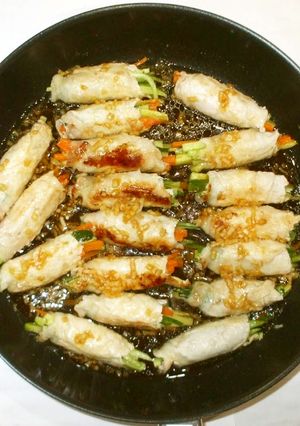 豚薄切り肉の肉巻き♪簡単巻くだけ-レシピのメイン写真
