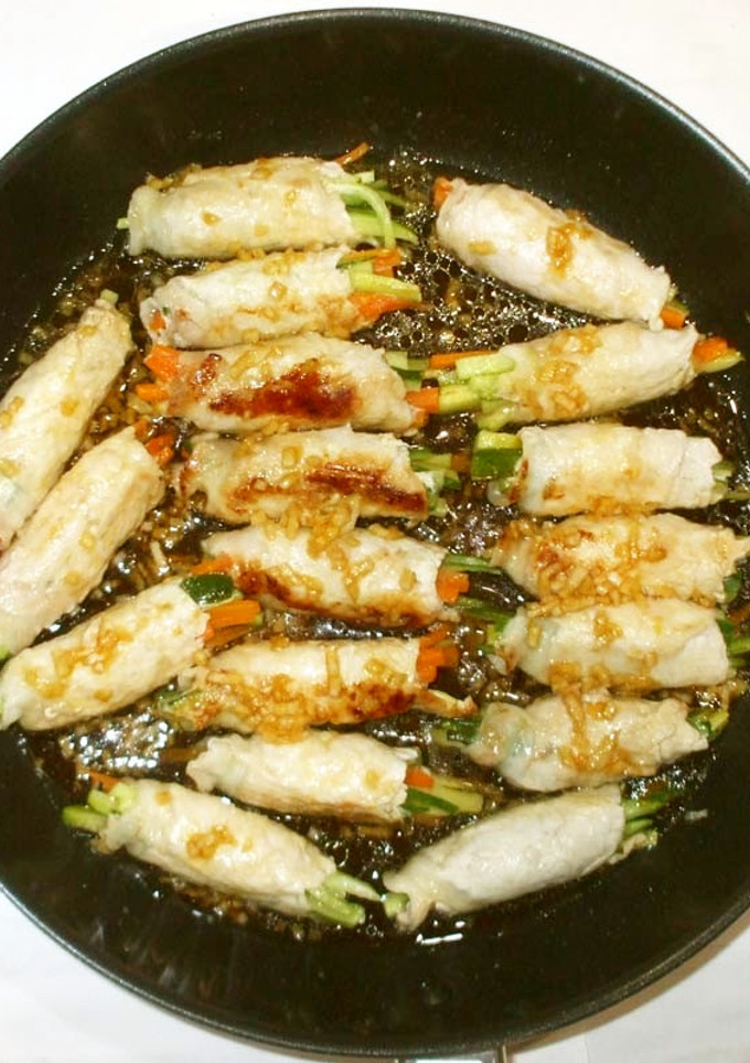 豚薄切り肉の肉巻き♪簡単巻くだけ-レシピのメイン写真
