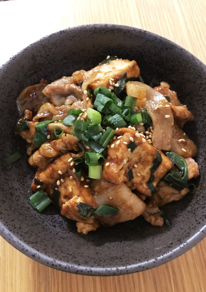 ご飯が進む！厚揚げと豚肉の甘辛炒め-レシピのメイン写真