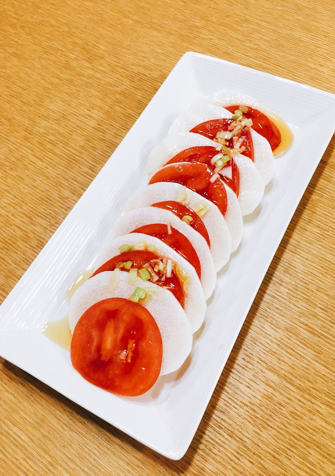 ごま油香る前菜 カプレーゼ風-レシピのメイン写真