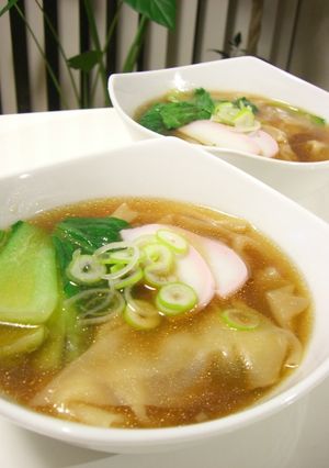 たっぷりいただくワンタンスープ-レシピのメイン写真