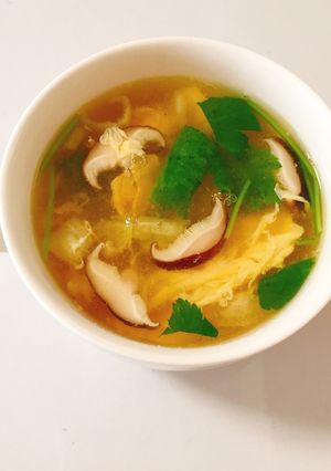 10分で完成♬ 卵と三つ葉のスープ-レシピのメイン写真