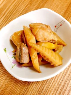 タケノコととりもも肉の甘辛煮-レシピのメイン写真