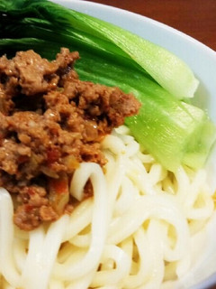 ピリ辛☆レンジで簡単♪肉味噌うどん-レシピのメイン写真