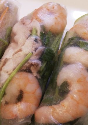 定番。野菜たっぷり生春巻-レシピのメイン写真