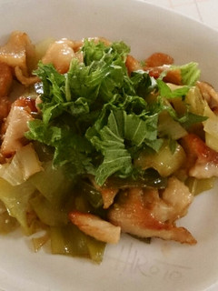 鶏皮出汁取ってからの甘さっぱり煮-レシピのメイン写真