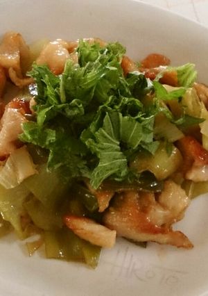 鶏皮出汁取ってからの甘さっぱり煮-レシピのメイン写真