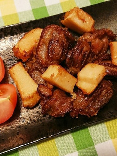 筍と砂肝の竜田揚げ-レシピのメイン写真