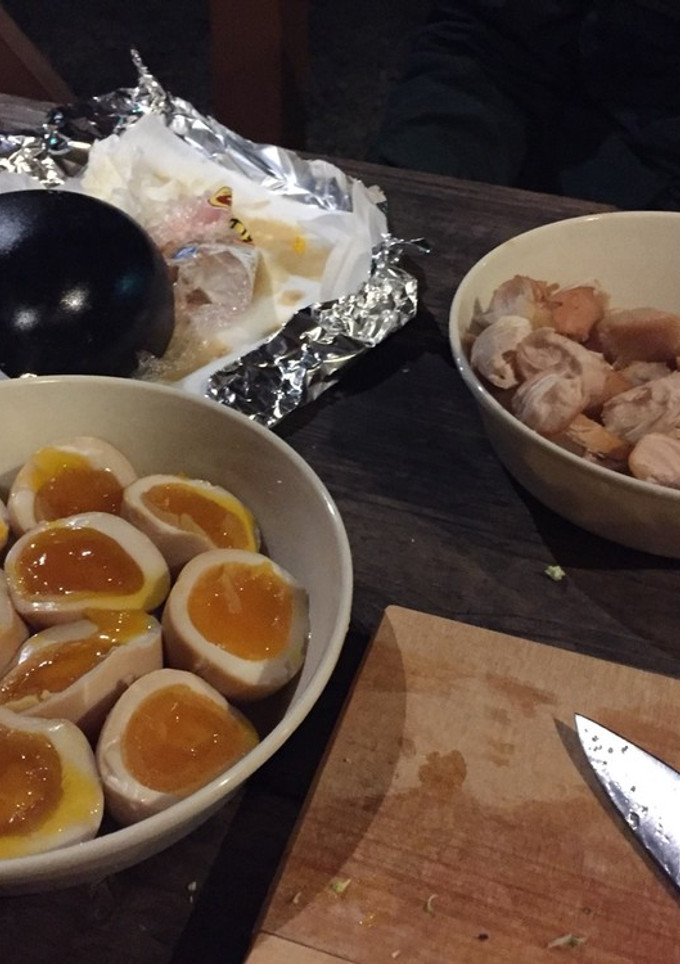 黄身がウマイ♬半熟煮卵の燻製-レシピのメイン写真