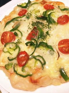 低糖質★鶏ひき肉の簡単ピザ-レシピのメイン写真