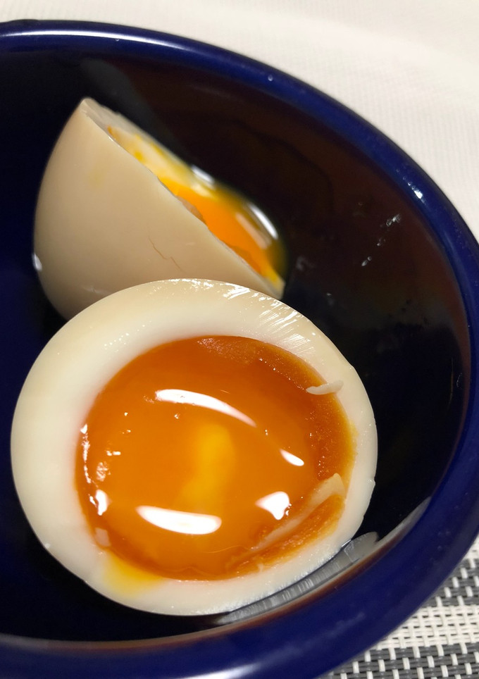 半熟系♡旨み味玉の作り方-レシピのメイン写真