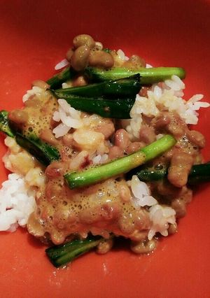 行者にんにく納豆ご飯♥-レシピのメイン写真