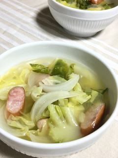 春の味覚★春キャベと新玉葱の食べるスープ-レシピのメイン写真
