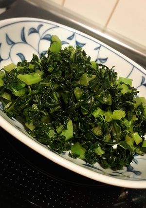 大根の葉で箸休め☆おつまみにも-レシピのメイン写真