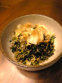 ★大根の葉とちりめんじゃこの炒め物★-レシピのメイン写真