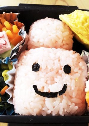 キャラ弁 LEGO風ブロック-レシピのメイン写真