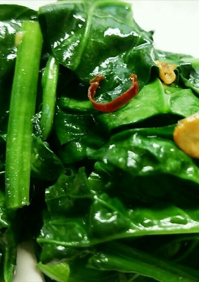 ほうれん草のペペロン炒め-レシピのメイン写真