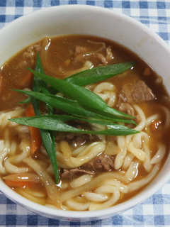 レトルトのカレーうどん-レシピのメイン写真
