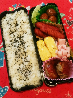 男子弁当 参観日-レシピのメイン写真