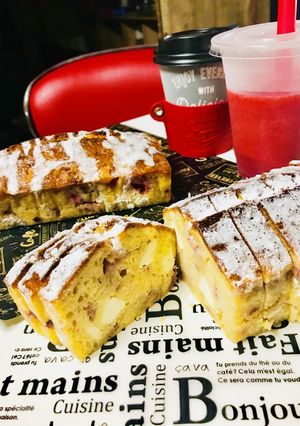 簡単❤︎チーズといちごのパウンドケーキ-レシピのメイン写真
