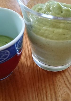 アボカドと豆乳のグリーンスムージー-レシピのメイン写真